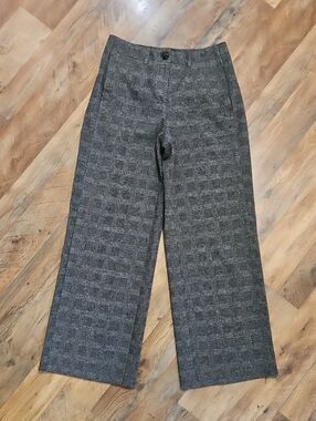 👖Rachel Zoe Gray Glen Plaid Dress Pants
